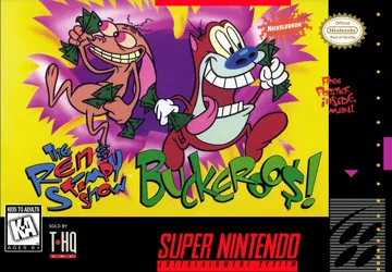 Ren & Stimpy Show, The - Buckeroo$! (USA) box cover front